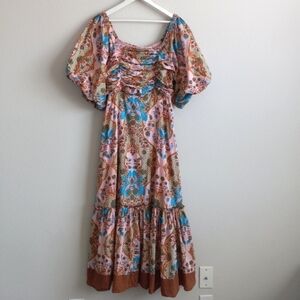 anna kate wess midi dress Anna Cate Wess Midi Dress